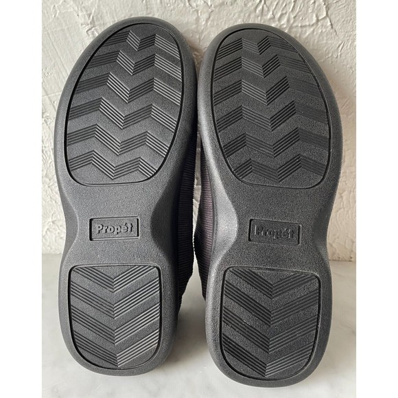 Propet Slate Corduroy Cush N Foot Hook & Loop Comfort Orthopedic Shoes-Mens 8.5M